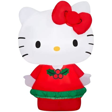 halloween inflatable hello kitty|hello kitty christmas inflatable.